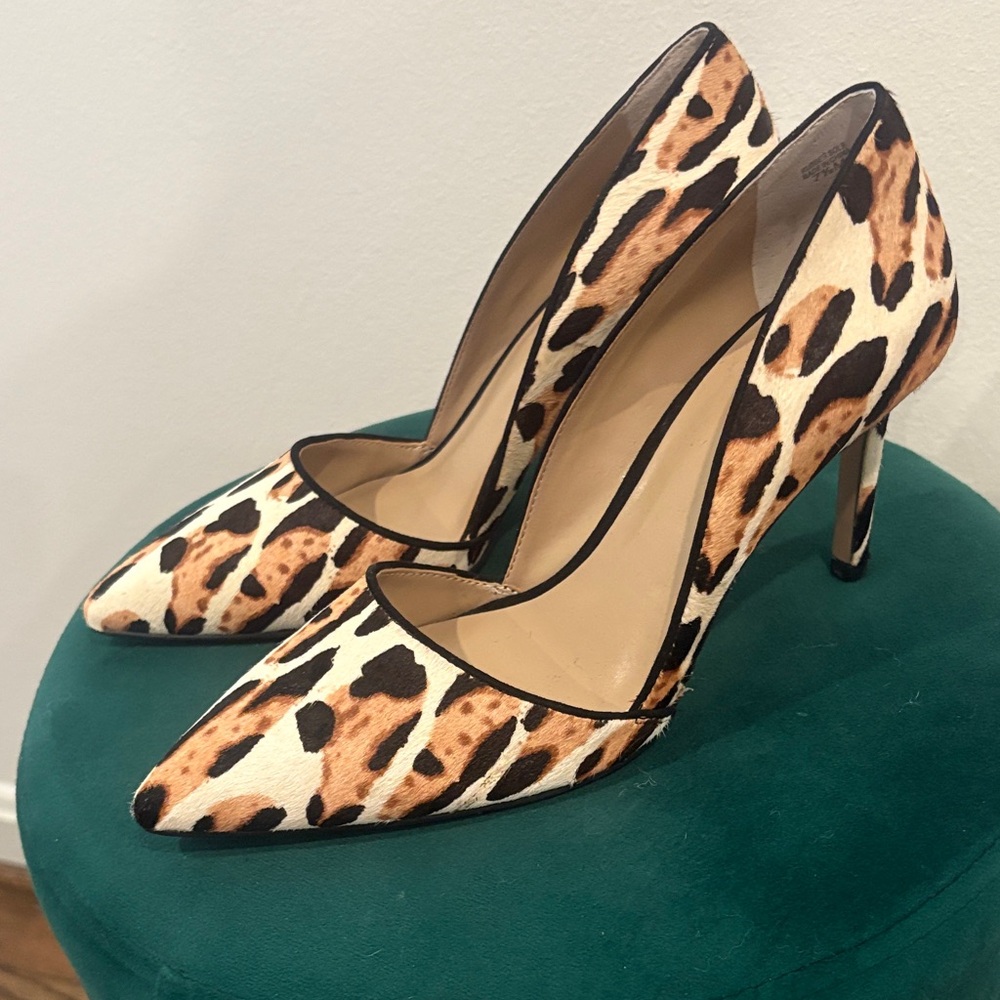 Ann Taylor Animal Print Heels